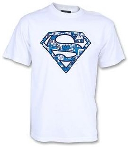 Tricou Superman Comic Blue Marime Xl - VG13579