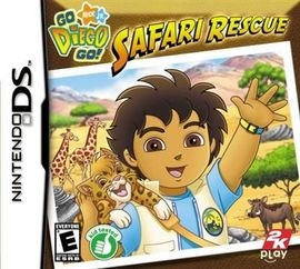 Go Diego Go, Safari Rescue Nintendo Ds - VG9234