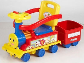 Masinuta Chipolino Train red-yellow - HUBROCT01401RY