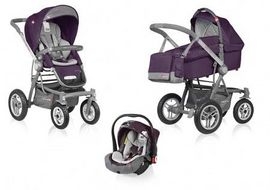 Espiro Vector Pro 06 purple - Carucior multifunctional 3 in 1