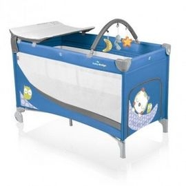 Baby Design Dream 03 blue 2014 - Patut pliabil cu 2 nivele