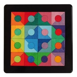 Puzzle magnetic Cercuri si Patrate - RMK91176