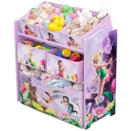 Organizator jucarii cu cadru din lemn Disney Fairies  - BBXTB84739FR