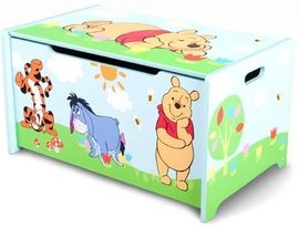 Ladita din lemn pentru depozitare jucarii Disney Winnie the Pooh - BBXTB84687WP