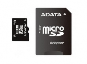 Card de Memorie Adata Premier microSDHC 8GB - clasa 10 cu adaptorA