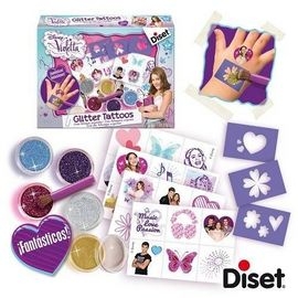 Set Disney Violetta Glitter Tatuaje - ZBR18057