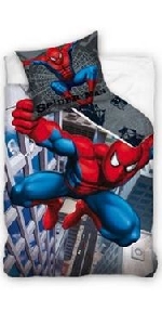 Lenjeria de pat Spiderman City - ZBR18098