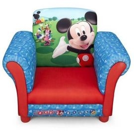 Fotoliu cu cadru din lemn Disney Mickey Mouse - ZBR18261