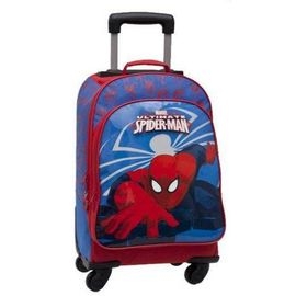 Troler mare cu roti Spiderman - ZBR13798