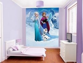 Tapet pentru copii Frozen Disney Story - ZBR19157