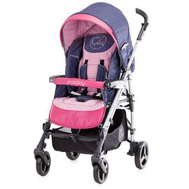 Carucior nou nascuti Chipolino Pooky denim/rose 2015 - HUBKKPU01502DR