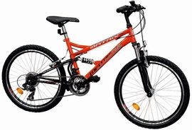 Bicicleta DHS Series 2445 21V model 2013-Albastru-Negru - ONL8-213244500 Albastru-Negru