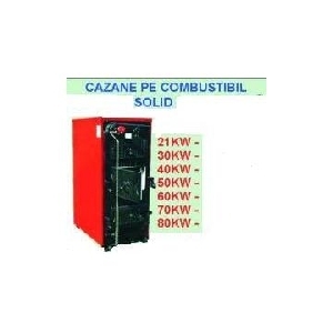 Cazan pe combustibil solid