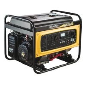 Generator pe benzina Kipor KGE 6500X3, seria Open Frame