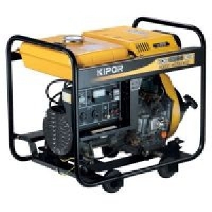 Generator diesel Kipor KDE 6500E3, seria Open Frame