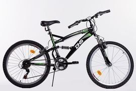 Bicicleta DHS 2042-6V -Model 2013-Negru-Rosu-Negru - ONL8-213204200 Negru-Rosu-Negru