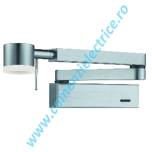 Aplica Adjustable Wall 0773SS argintiu LED 2W 200LM lumina calda