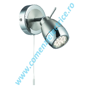 Aplica Spotights 6071SS argintiu GU10 LED 3W 240LM lumina calda