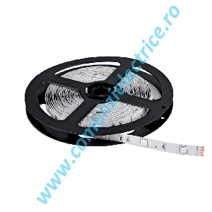 BANDA LUMINOASA LED150 ALB RECE 14.4W/M 12V IP20 60 LEDURI/M