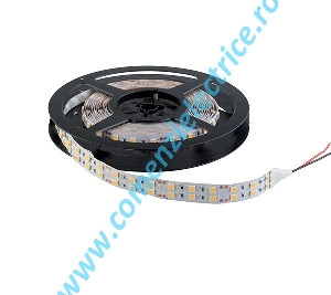 BANDA LUMINOASA LED600 29W/M ALB RECE 12V IP20 2X60 LEDURI