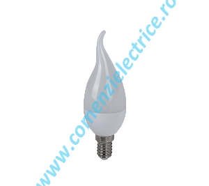 BEC LED FLAME 6W E14 4000K 100X37