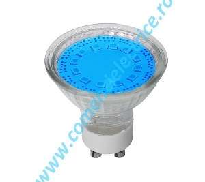 BEC LEDSMD 3W GU10 230V ALBASTRU