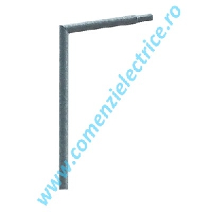 BRAT SIMPLU 100+50 CM PENTRU STALP GALVANIZAT