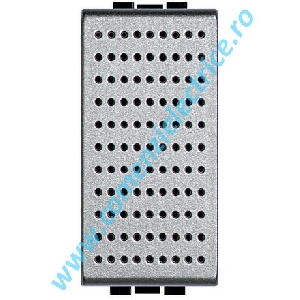 BUZZER 230V 8VA 1 MODUL ALUMINIU LIVING LIGHT BTICINO