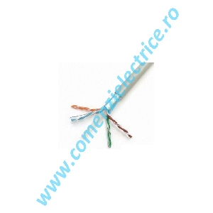 CABLU DE DATE FTP 4X2XAWG23 CAT6 250MHz PVC