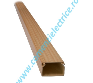 CANAL CABLU DIN PLASTIC 2M 16X16MM LIGHT BEECH (FAG DESCHIS)