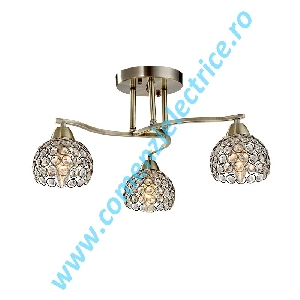 Candelabru Liza 955LIZA3/AB aur antic 3xE14 A++