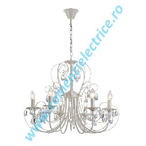 Candelabru Ruby 955RUBY6 bej-auriu 6xE14 A++