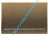 CAPAC TASTA ZAMAK BRONZ 3 MODULE LIVING LIGHT BTICINO