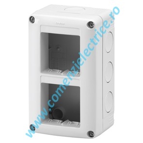 DOZA APARENTA VERTICALA GEWISS SYSTEM, 4 MODULE, IP40