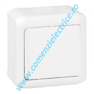 INTRERUPATOR CAP SCARA IP44 LEGRAND FORIX, 10A, ALB