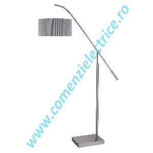 Lampadar Arcs EU6416SI argintiu E27 1x60W