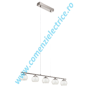 Pendul Ascolese 94319 nichel satinat LED 5x3.3W 1700LM