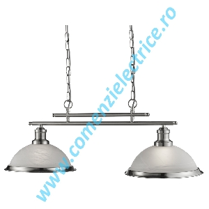 Pendul Bistro 2682-2SS satin sillver E27 2x40W