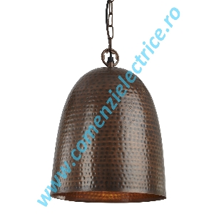 Pendul Hammered Pendants 2093-35BZ bronz antic E27 60W