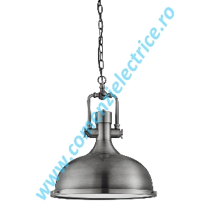 Pendul Industrial Pendants 1322AN nichel antic E27 60W