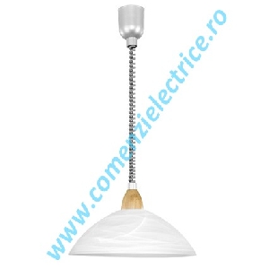 Pendul Lord 2 87009 alb-argintiu E27 1x60W