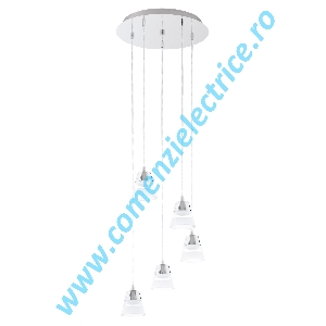 Pendul Pancento 94357 crom LED 5x4.5W 2300LM