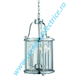 Pendul Victorian Lanterns 3063-3CC crom E14 3x60W