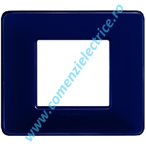 PLACA (RAMA) ORNAMENT BTICINO MATIX, 2 MODULE, COBALT