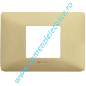 PLACA (RAMA) ORNAMENT BTICINO MATIX, 2/3 MODULE, IVOAR