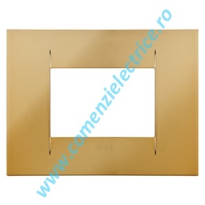 PLACA (RAMA) ORNAMENT GEWISS CHORUS GEO, 3 MODULE, AURIU