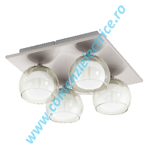 Plafoniera Ascolese 94317 nichel satinat LED 4x3.3W 1360LM