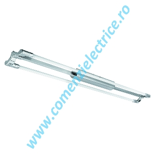 Plafoniera Fluorescents 5530-54SS argintiu T5 2x54W lumina intermediara