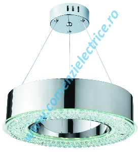 Plafoniera Halo 4076-48CC crom LED 24W 1800LM lumina intermediara