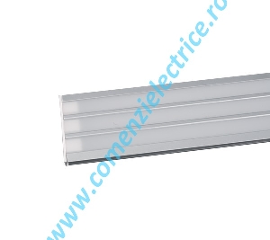 PROFIL DIN ALUMINIU CU CAPAC PVC ELM950/2-1000